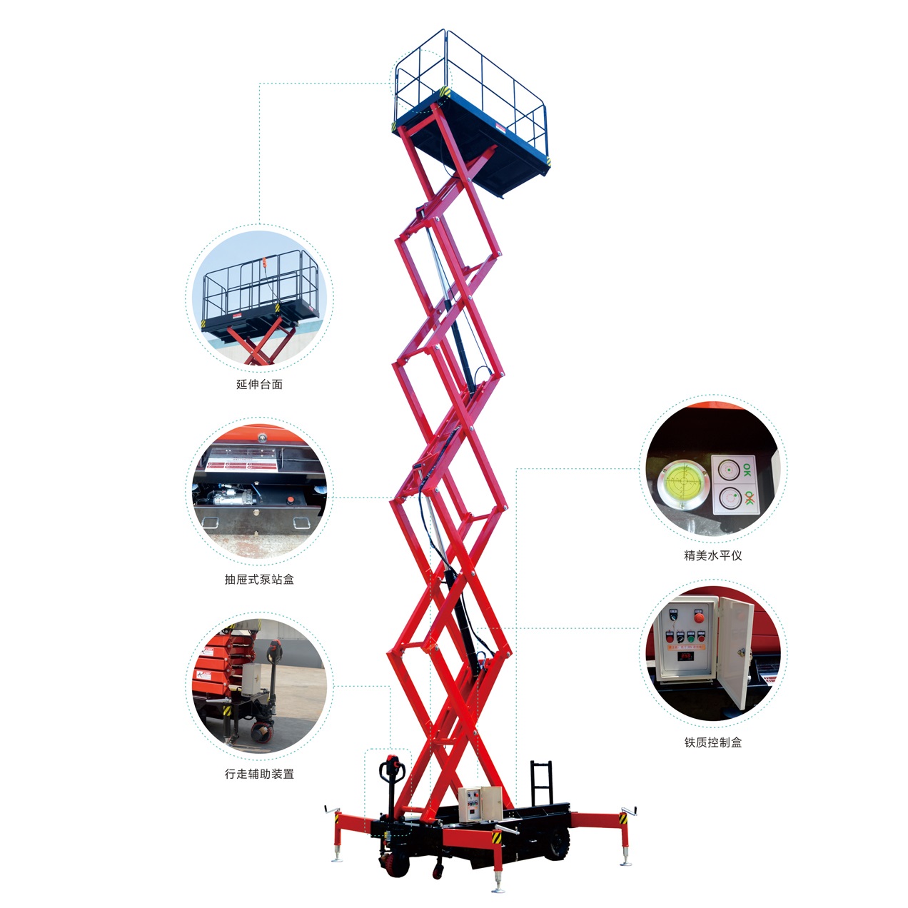 自行移動剪叉式高空作業平臺